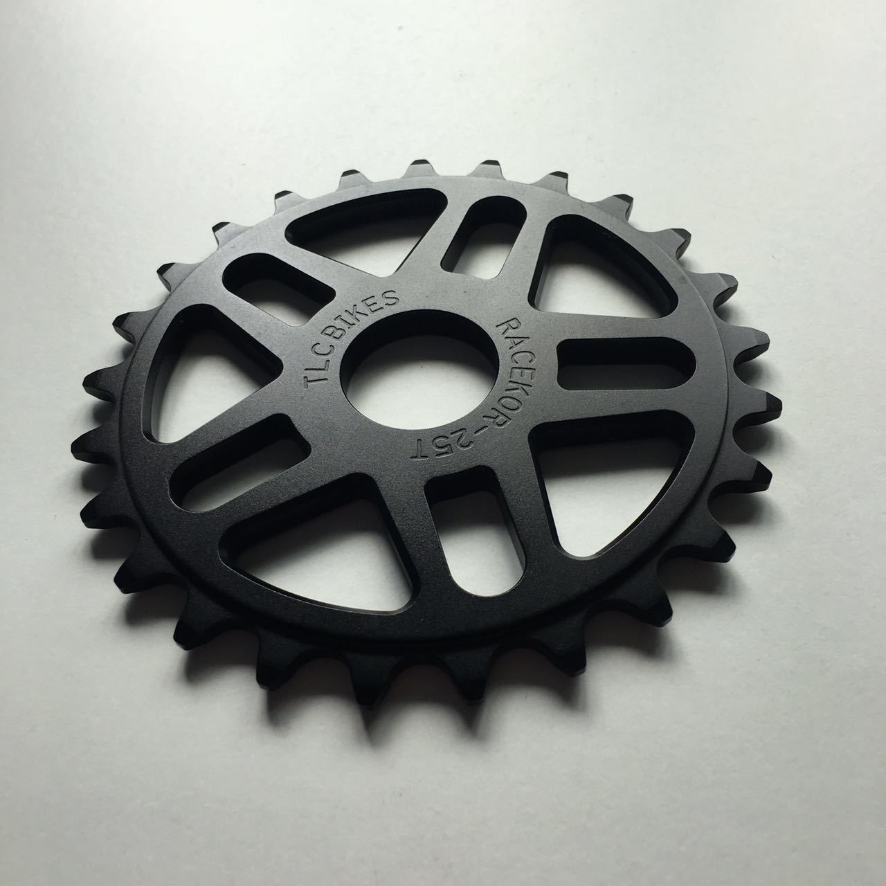 black anodized aluminum wheels and pulley wheels for bike