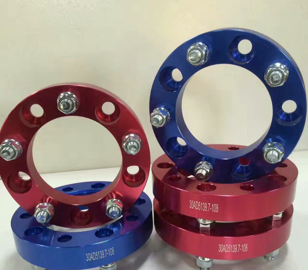 Red Anodized Hub Centric Spacer 