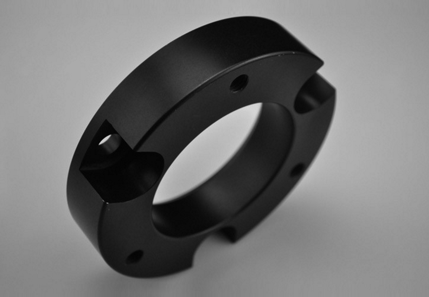 Black Anodized aluminum alloy CNC 4x4 wheel spacer
